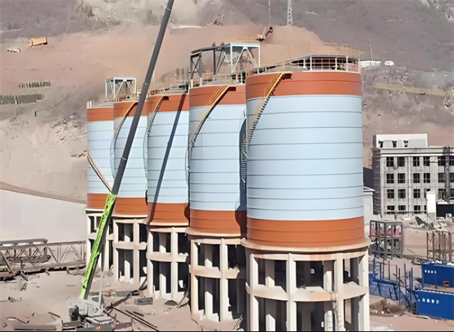 上街高架钢板仓