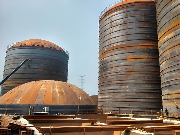 上街焦粉钢板仓